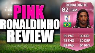 FIFA 15: PINK RONALDINHO REVIEW (82) +INGAME STATS! FIFA 15 PLAYER REVIEW #FUTTIES