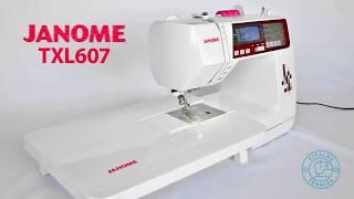 Janome TXL607 - elektronski multifunkcijski šivalni stroj