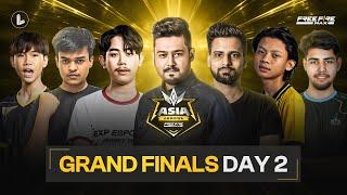 FREE FIRE ASIA LEAGUE | GRAND FINALS DAY 02 FT. #ROCKY #MAFIAS #EXP #ONIC #TSG #CGGG #PE