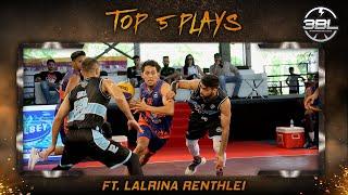 TOP 5 PLAYS FT. LALRINA RENTHLEI - 3BL SEASON 2019