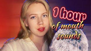 ASMR 1 hour of mouth sounds | #asmrminuha #asmr