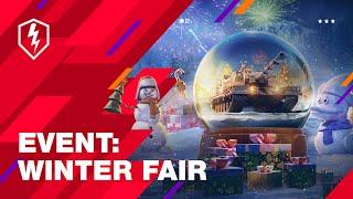 WoT Blitz. Winter Fair: The New XM66F, Snow Globes, Auction, and Many More Rewards