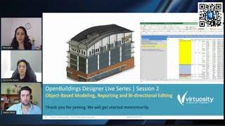 OpenBuildings Designer Live Series #2 – Object Based Modeling Tools