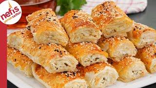 AŞIRI KOLAY Çıtır Çıtır Peynirli Börek Tarifi (Baklavalık Yufkadan)