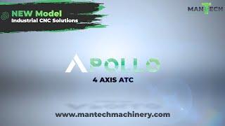 Apollo 4 Axis CNC Router  - Mantech UK