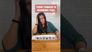 Your tongue in warning you! | #healthandwellness #shorts