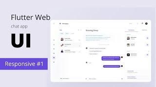 Flutter #Responsive UI Design Tutorial Scratch | Chat App #1