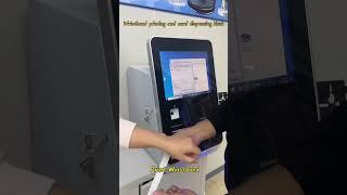 Wristband self-printing kiosk