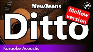 NewJeans - Ditto (SLOW karaoke acoustic)