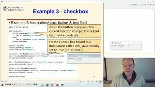 OO Python 05-4: GUIs - tkinter - checkboxes, radio buttons, comboboxes