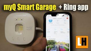 myQ Chamberlain Smart Garage Control + Ring App Integration - Cheapest WIFI Garage Door Controller