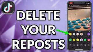 How To Delete Repost On TikTok 2023