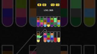 water sort puzzle level 3025