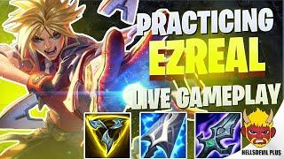 Practicing Ezreal To Remaster Him - Wild Rift HellsDevil Plus Gameplay