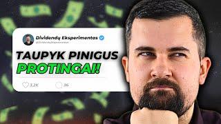 Likvidus Kapitalas Su Prieaugiu - taupyk PROTINGAI | Investavimo Pradžiamokslis #4