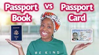 Can I Use a Passport CARD Instead of a Passport BOOK? | What's the Difference?