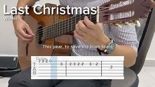 Last Christmas by Wham! (EASY Guitar Tab)