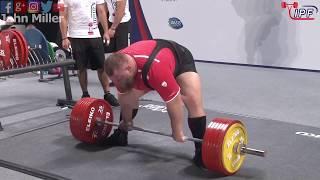 Andrei Konovalov - 2nd Place 1227.5kg Total - 120+kg Class 2019 IPF World Open