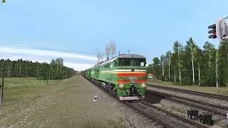 ЮГО-ЗАПАДНАЯ МАГИСТРАЛЬ версии 3.1. - БЧ  | Trainz 2022