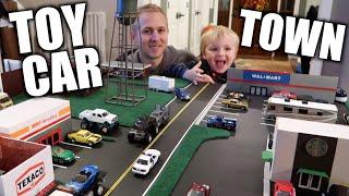 WE BUILT A TOY CAR TOWN 1/64 scale Diorama DIY