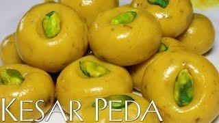 Mouth Watering Kesar Peda | Traditional Indian Sweet Dish | Kanak's Kitchen