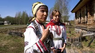 Visiting the CHUVASH village. Cooking SHURPE - national CHUVASH meal