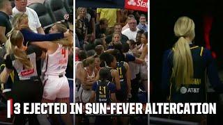 Sophie Cunningham, Jacy Sheldon EJECTED as tensions boil over  | WNBA on ESPN