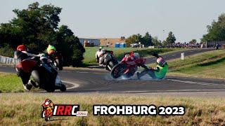  IRRC FROHBURG 2023 - Flat out and crash - Moto - road race