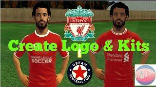 How to create Liverpool Team Logo & Kit - Dream League Soccer 2018