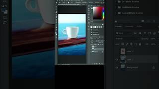 Photoshop 2025 ! Coffee cup  mockup- Short Photoshop Tutorial for beginners  #photoshop