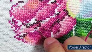 Counted Cross Stitch WIP and Chat #crossstitch