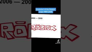 Evolution of the Roblox logo [1989-2018]