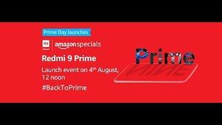 Redmi 9 Prime Launch Stream Live