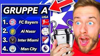 Champions League - ABER NUR 1 VEREIN pro LIGA! ⭐️