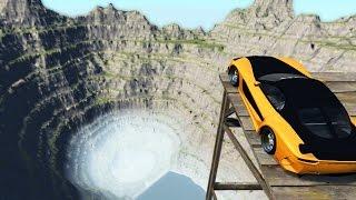 BIGGEST DROP EVER! (BeamNG Drive Funny Moments #5)