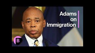 Eric Adams Talks Trump Immigration Policy, His Indictment and a Possible Pardon