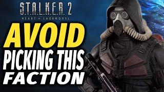 STALKER 2 BEST FACTION to Pick and What Faction to Avoid Before You Play