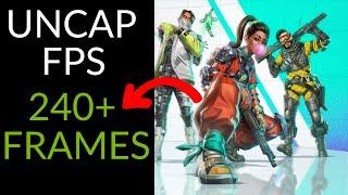 How to Uncap FPS on Apex Legends Season 22- Step By Step Guide to Remove FPS Cap and Boost FPS