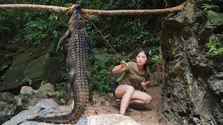 skills, crocodile trap, stream fishing, survival alone