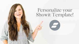 How to Customize a Showit Website Template