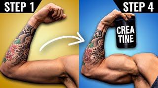 The BEST Way To Use Creatine For Muscle Growth (4 STEPS)