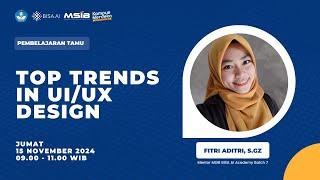 Top Trends in UI/UX Design | Fitri Aditri