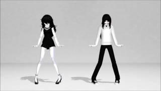 MMD КрипиПаста танец Джеффа и Джейн