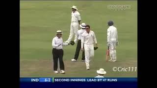 When Sachin Tendulkar almost got timed out..