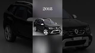 Evolution of Renault Duster (2012~2022) #shorts