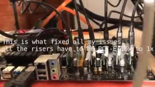 DIY How to build Biostar BTC XMR/Ethereum GPU Mining rig 3350H/s(3800H/s modded BIOS)