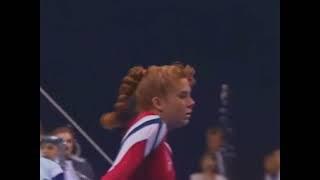 [HDp60] Wendy Bruce (USA) Floor 1990 GDR vs USA Pyramid Challenge