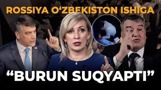 ROSSIYA O'ZBEKISTON ISHIGA  “BURUN SUQYAPTI”