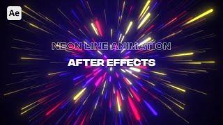 After Effects Tutorial: Neon Line Animation in After Effects