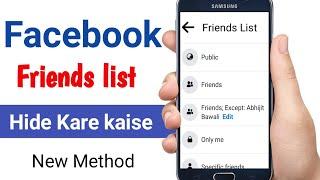 how to hide friends list on facebook  !! facebook friends list hide @Techavision